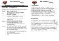 Rüstbrief zur Jungscharfreizeit 2012 - CVJM Liedolsheim