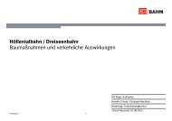 Höllentalbahn / Dreiseenbahn Baumaßnahmen ... - Titisee-Neustadt