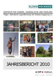 JAHRESBERICHT 2010.pdf - Klinik Hochried