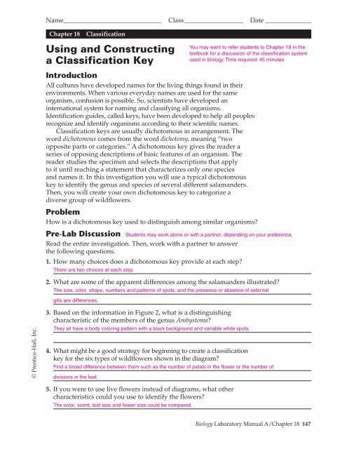 leaf-dichotomous-key-worksheet-answers