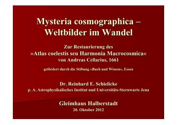 pdf-File - Astrophysikalisches Institut und Universitäts-Sternwarte