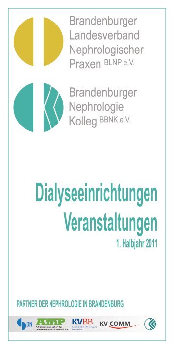 1. Halbjahr 2011 - beim BLNP eV und BBNK eV