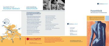 Frauenklinik Geburtshilfe Klinikum Ansbach
