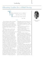 Educating Leaders for a Global Society - St. Martin's Episcopal School