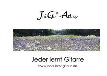 JelGi-Atlas Band IV - Jeder lernt Gitarre