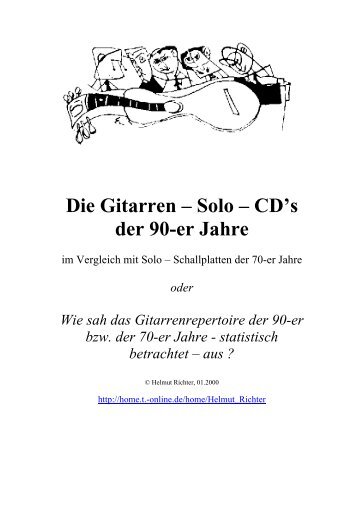 Die Gitarren-Solo-CDs der 90-er Jahre - Helmut-richter.de