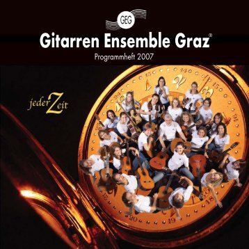 Programmheft 2007 - Gitarren Ensemble Graz
