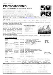 Pfarrbrief 2012_26 - Sankt Ludgerus Schapen