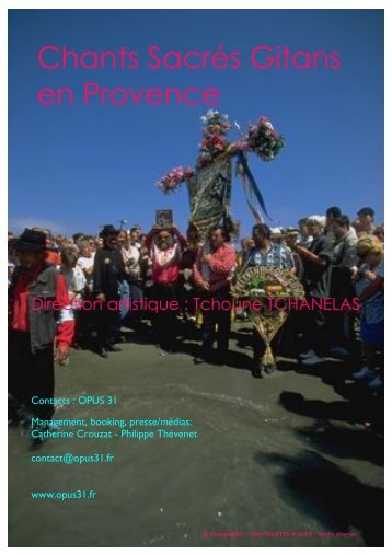 Chants Sacrés Gitans en Provence - Opus 31