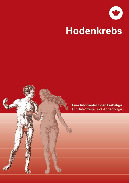 Broschüre Hodenkrebs - Krebsliga Zentralschweiz