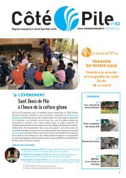 Magazine n°43 - Septembre 2012 - Ville de Saint Denis de Pile