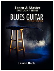 Blues Guitar Lesson Book - Legacy Learning Systems