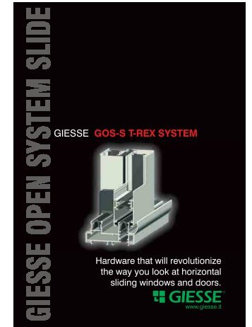 GIESSE GOS-S T-REX SYSTEM
