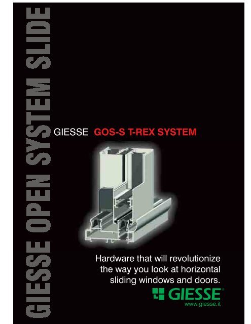 GIESSE GOS-S T-REX SYSTEM