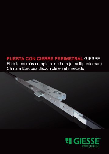 PUERTA CON CIERRE PERIMETRAL GIESSE