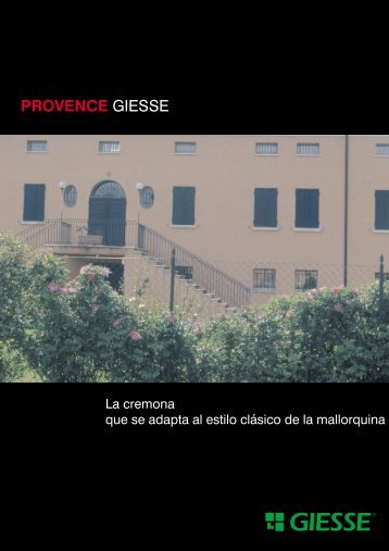 PROVENCE GIESSE