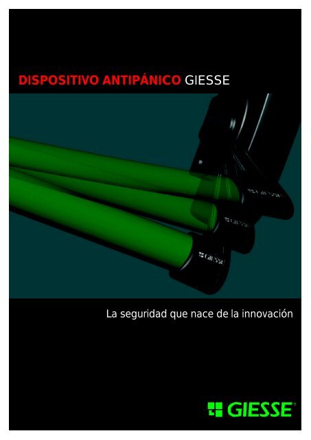 DISPOSITIVO ANTIPÁNICO GIESSE