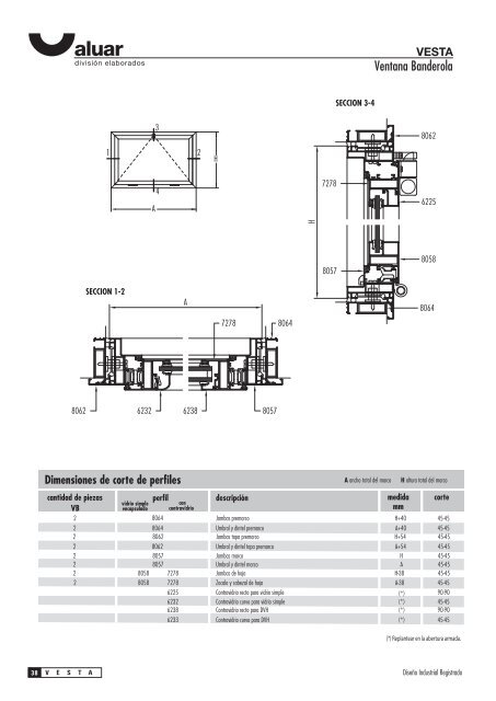 Catálogo Técnico - ALUAR