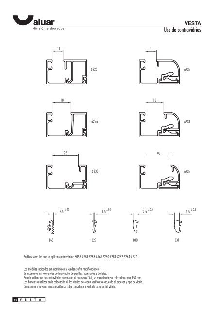 Catálogo Técnico - ALUAR