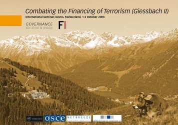 Combating the Financing of Terrorism (Giessbach II) - Basel Institute ...