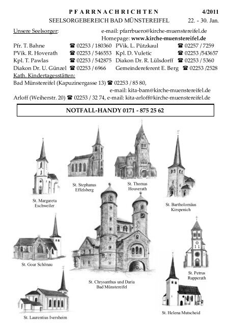 Pfarrnachrichten 4/2011 - Katholischer Seelsorgebereich Bad ...