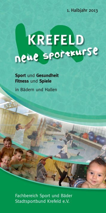 Sport- und Gesundheitskurse im 1. Halbjahr 2013 - Krefeld