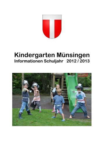 Kindergarten Münsingen - Schule Schlossmatt