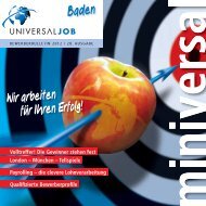 Baden (PDF) - Universal-Job AG