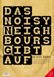 aufDIE LETZTE AUSGABE - Noisy-neighbours.com