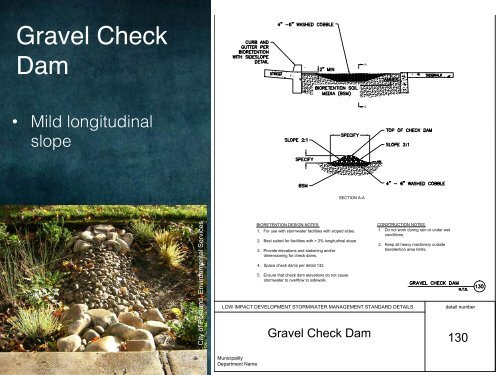 Module 5: Bioretention Design Specs Details - Melanie Mills