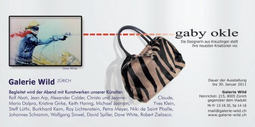 Galerie Wild Zürich