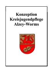 Konzeption der Jugendpflege - Landkreis Alzey-Worms