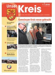 Kreiszeitung: Ausgabe vom 01.02.2010 - Landkreis Alzey-Worms