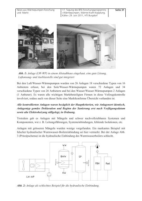 News aus Wärmepumpen- Forschung und -Markt - FWS