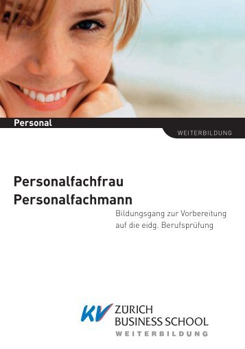 Personalfachfrau, Personalfachmann - KV Zürich Business School