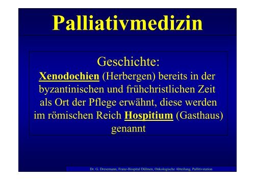 Palliativmedizin - Kreis Coesfeld