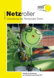 Ausgabe Februar 2011 (PDF-Datei) - Tennisclub Zizers