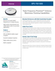 GPS-703-GGG Product Sheet - NovAtel