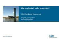 GGM Firmenpräsentation deutsch - GGM Real Estate Management
