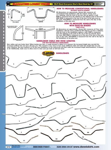 2012 Metric Bike Catalog: Handlebars/Controls