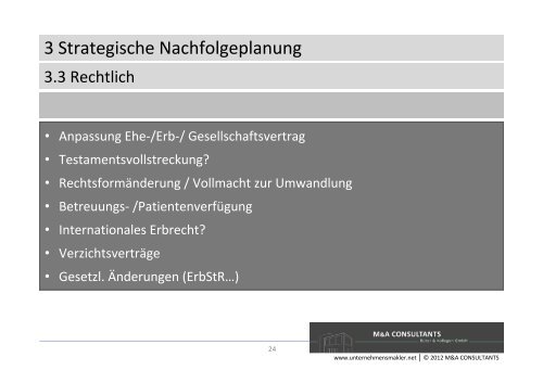 „Wie mache ich meinen Betrieb übernahmefähig?“