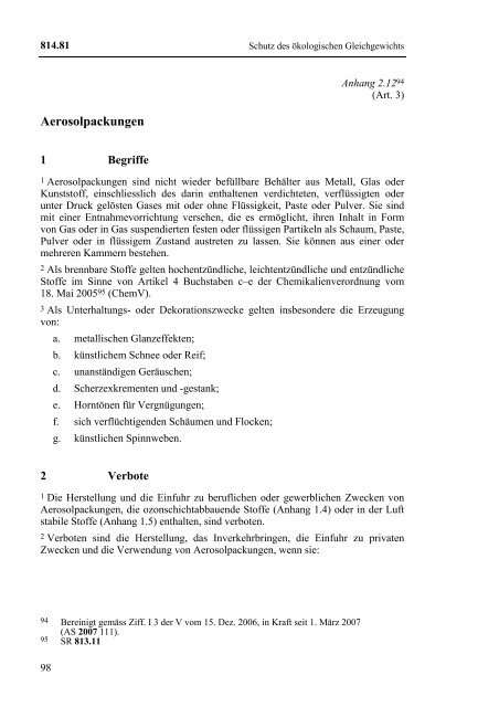 Chemikalien-Risikoreduktions-Verordnung - admin.ch