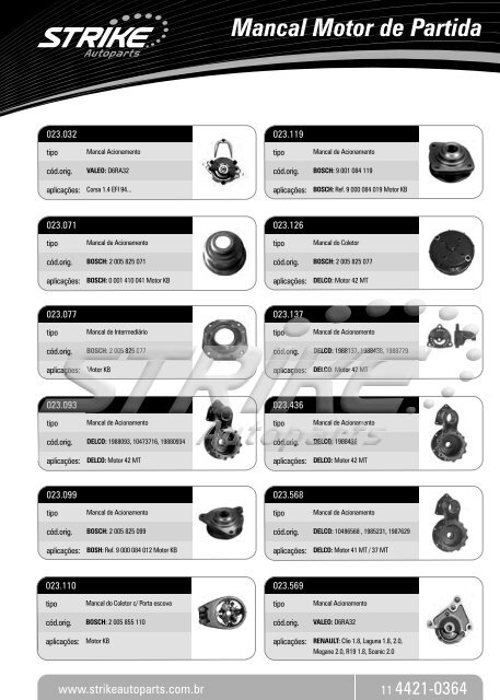 Catálogo de Produtos - Strike Autoparts