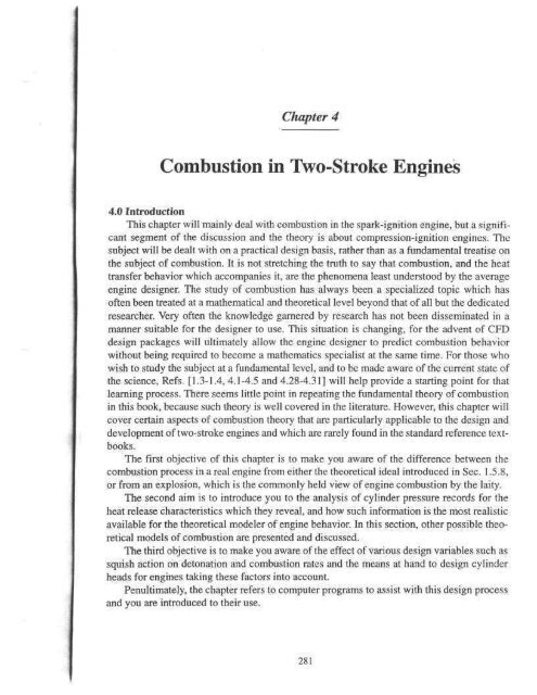 Design and Simulation of Two Stroke Engines