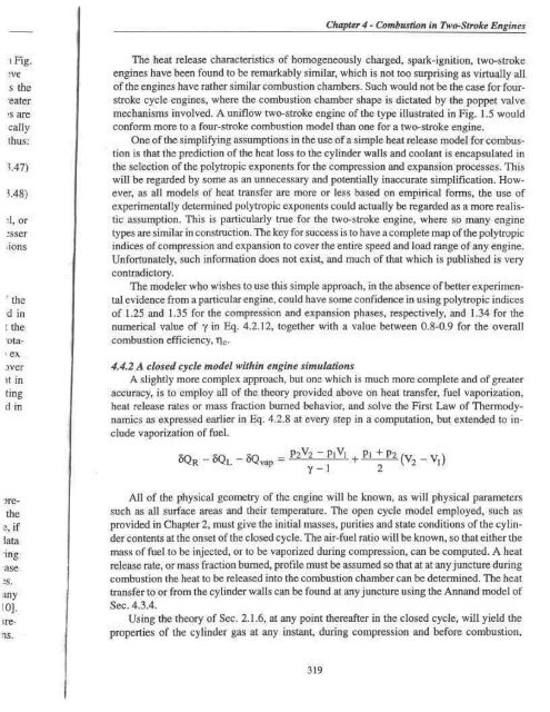 Design and Simulation of Two Stroke Engines