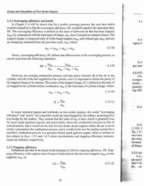 Design and Simulation of Two Stroke Engines