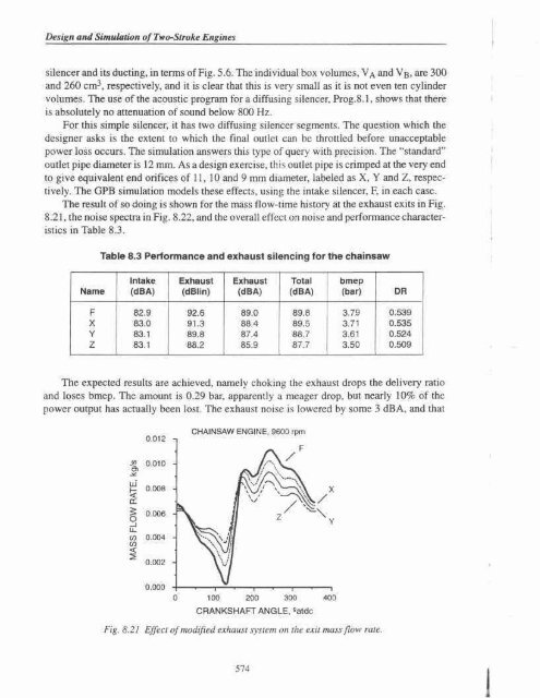 Design and Simulation of Two Stroke Engines