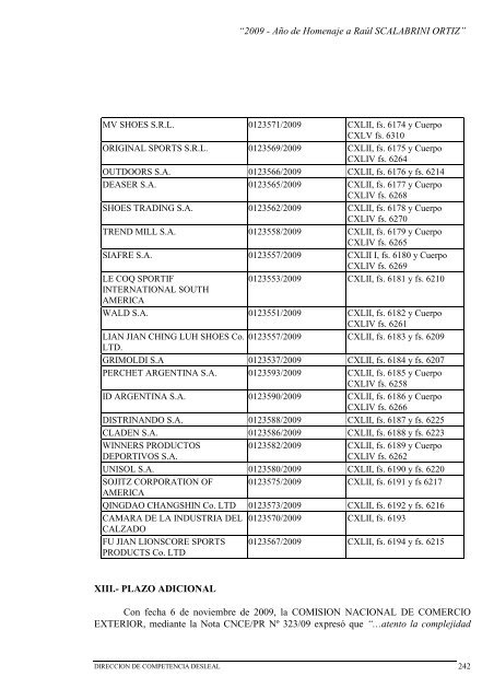 Informe Final Calzados PDF - Subsecretaría de Política y Gestión ...