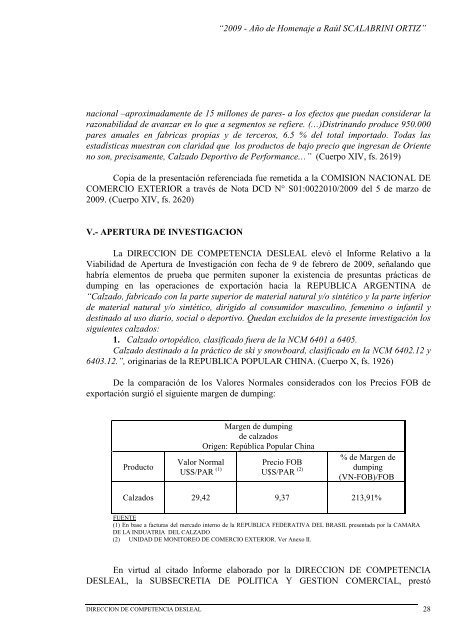 Informe Final Calzados PDF - Subsecretaría de Política y Gestión ...