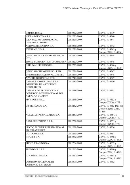 Informe Final Calzados PDF - Subsecretaría de Política y Gestión ...